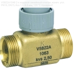 V5822A1048 2-х ходовой линейный клапан, конич. упл. PN16, DN15, Kvs 1.0, 6.5 мм, 120 °C Honeywell