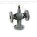 V5329A1087 3-х ходовой линейный фланцевый клапан, PN16, DN80, Kvs 100, 20мм, 170 °C Honeywell