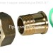 ACS-25T Фитинг с наруж. резьбой для DN25, R1"